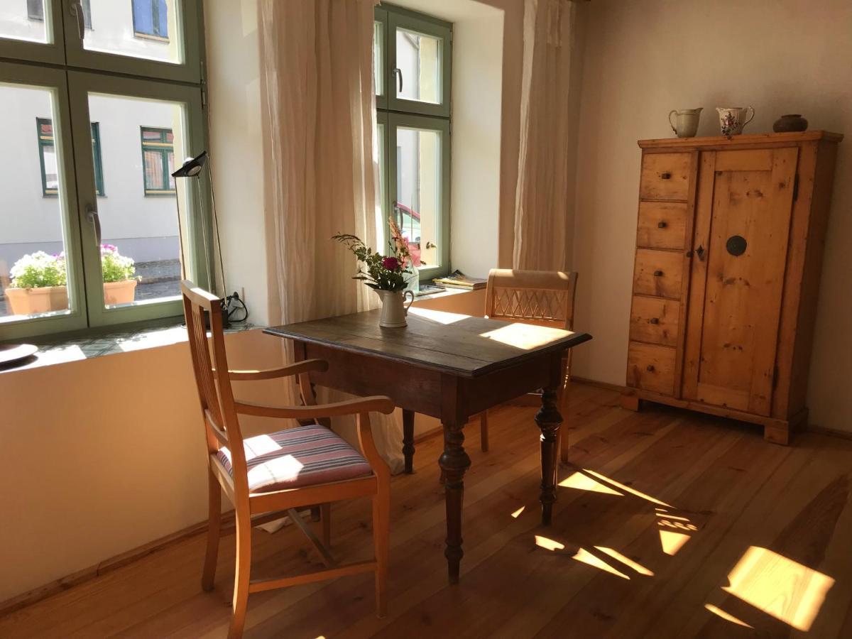 Klein Aber Fein In Der Altstadt Angermunde Esterno foto